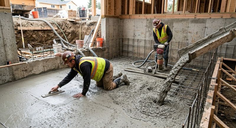 Basement Concrete Installation in Old Hickory, TN