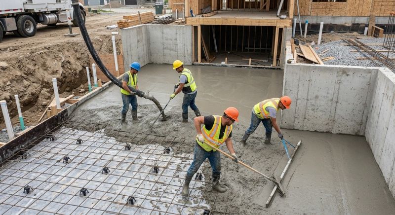 Basement Concrete Installation in Spring Hill, TN