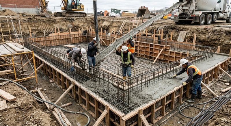 Basement Concrete Pouring in Nashville, TN