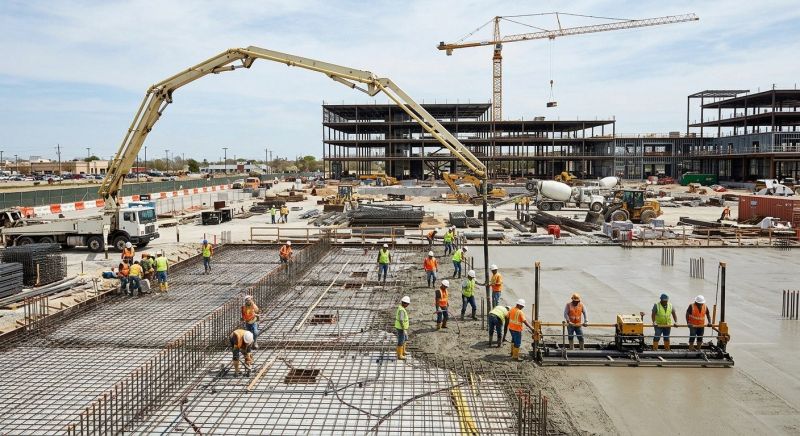 Commercial Slab Construction in Hendersonville, TN