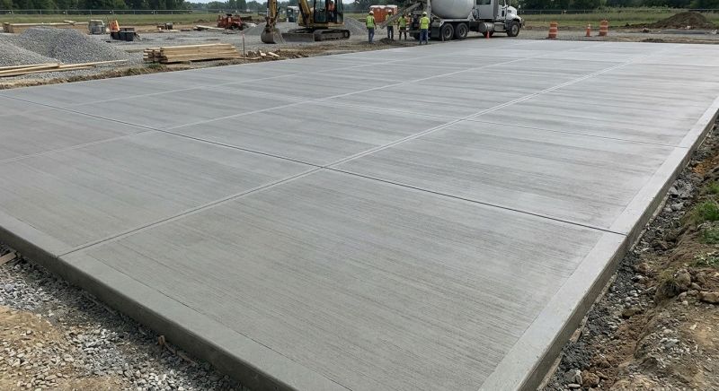 Commercial Slab Installation in Wilson County, TN