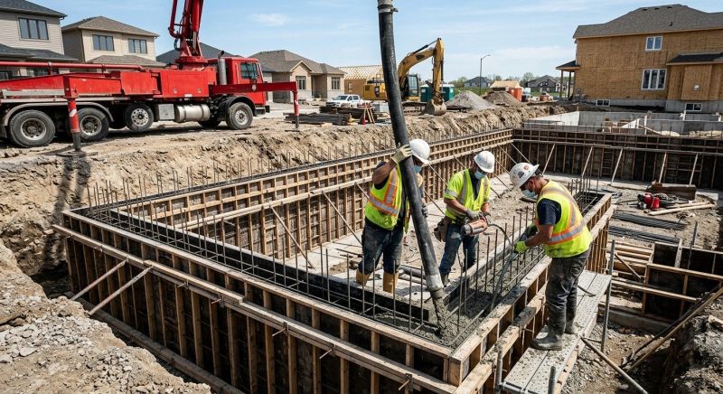 Concrete Foundation Pouring in Nashville, TN