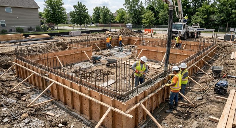 Foundation Construction in Ashland City, TN