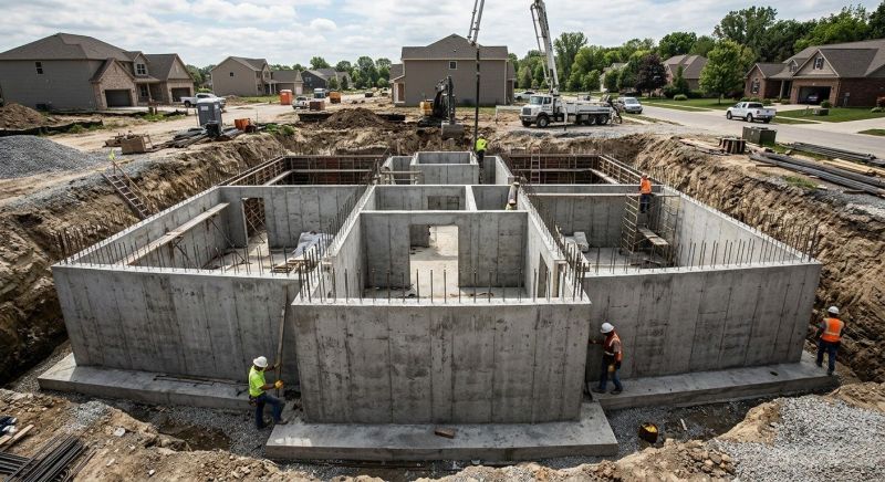 Foundation Construction in Fairview, TN