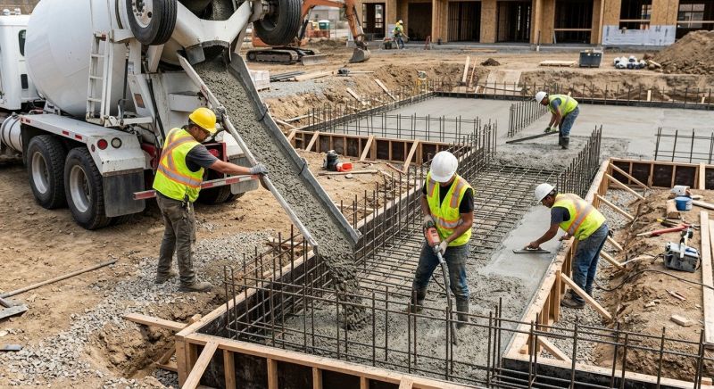 Foundation Wall Pouring in Joelton, TN