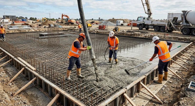 Foundation Wall Pouring in Lebanon, TN